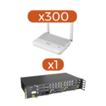 Kit 300 ONU´ss HG6144F + 1 OLT AN5516-04-AC