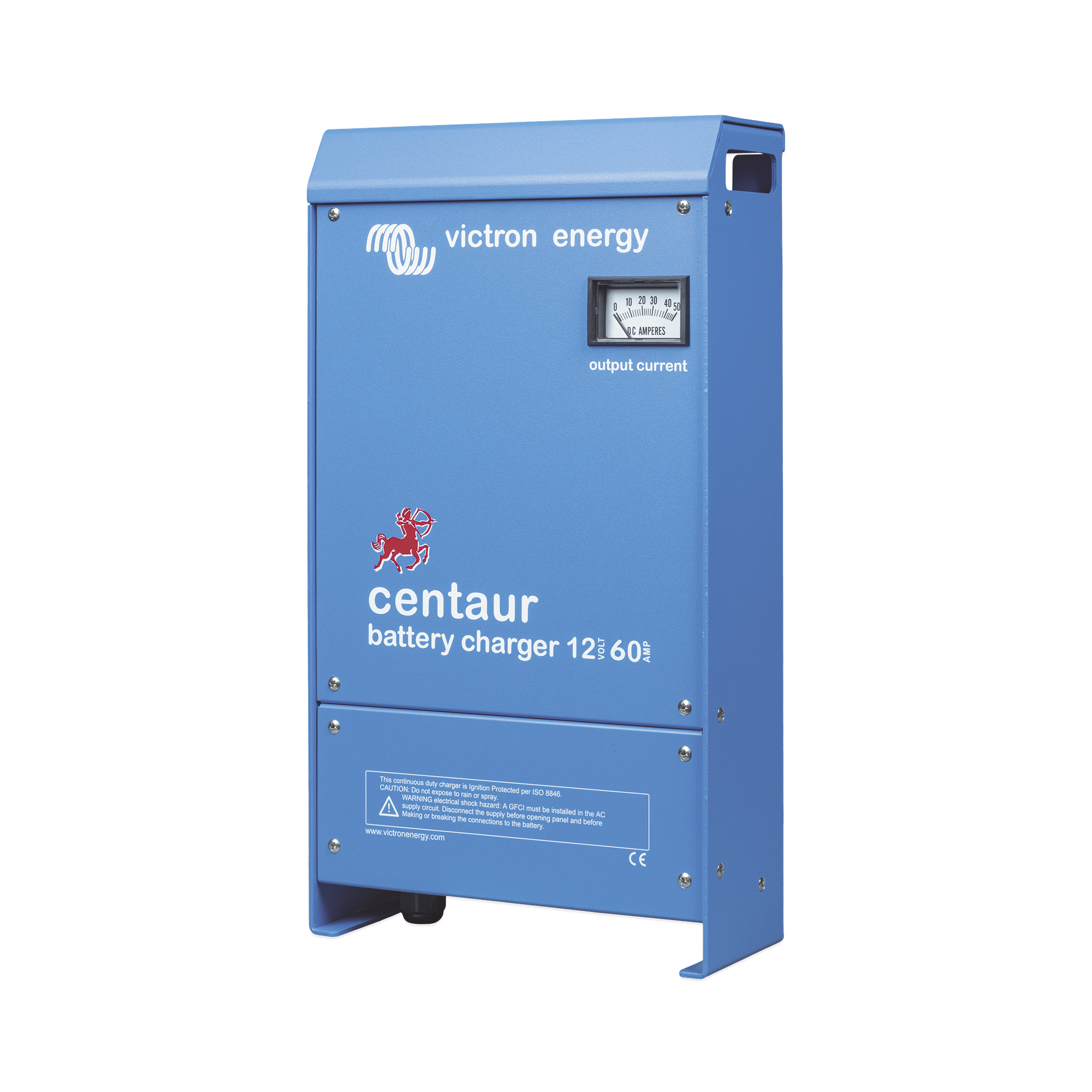 Centaur 24/60 / Cargador de Baterías 24V, 60A / Para Ambientes Marinos y Terrestres. / Bancos de 140 a 600 Ah