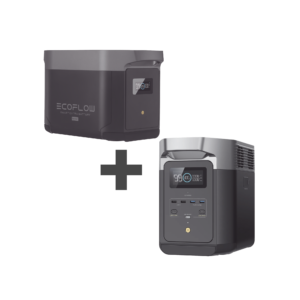 Kit de Estación de Energí­a Portátil 2048Wh + Baterí­a Externa 2048Wh (4096Wh Totales)