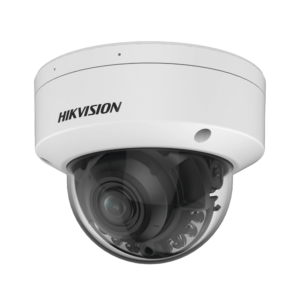 Domo IP 4 Megapixel / Lente Motorizado 2.7 - 13.5 mm / Dual Light (40 mts IR + 40 mts Luz Blanca ) / Exterior IP67 / WDR 130 dB / PoE + / AcuSense / MicroSD