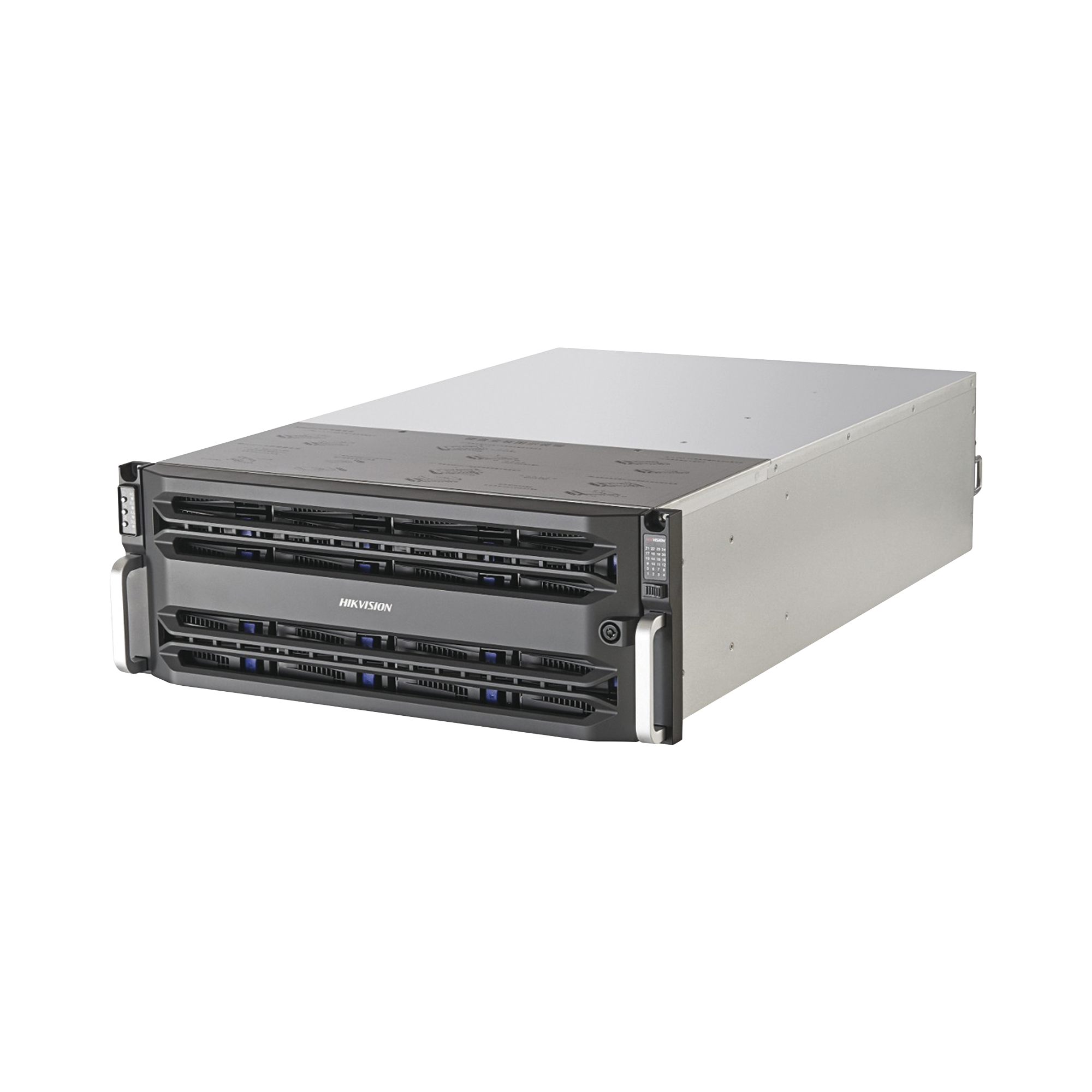 Servidor de Almacenamiento en Red / Soporta 24 Discos Duros (Incluye 7 Discos de 25 TB) / Soporta Hasta 180 Canales / Controlador Simple