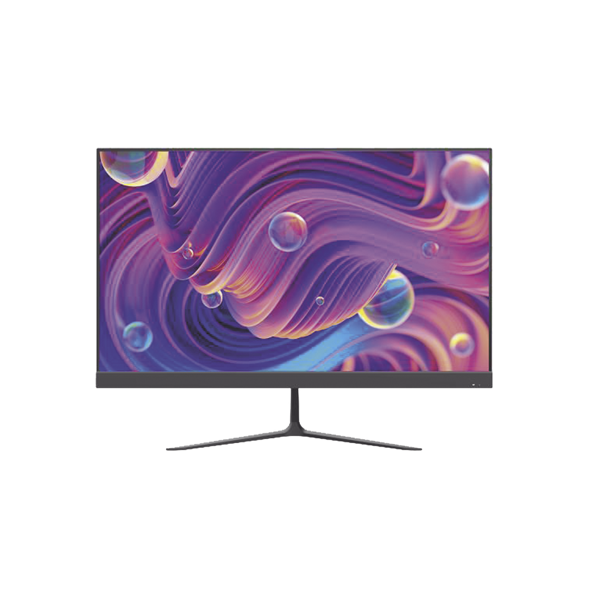 Monitor LED Full HD (1080p) de 23.8" / Ideal para CCTV, Oficina y Hogar / Entrada HDMI-VGA / Montaje VESA ( 75 X 75) / Uso 16/7 / Backlight E-LED / Ultra Delgado