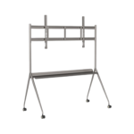 Montaje de Piso Móvil para Pantallas de 75 y 86" / Compatible con VESA / Incluye Soporte para Pantalla