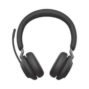 Jabra Evolve2 65, Auricular stereo versión UC con aislamiento de ruido activa, dongle USBa indicador de ocupado (Busylight) (26599-989-999)