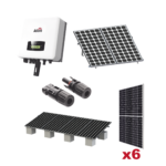 Kit Solar Interconexion  / 3kW  220Vca / Inversor AFORE / Montaje Incluido