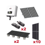 Kit Solar Interconexion  / 5kW  220Vca / Inversor AFORE / Montaje Incluido