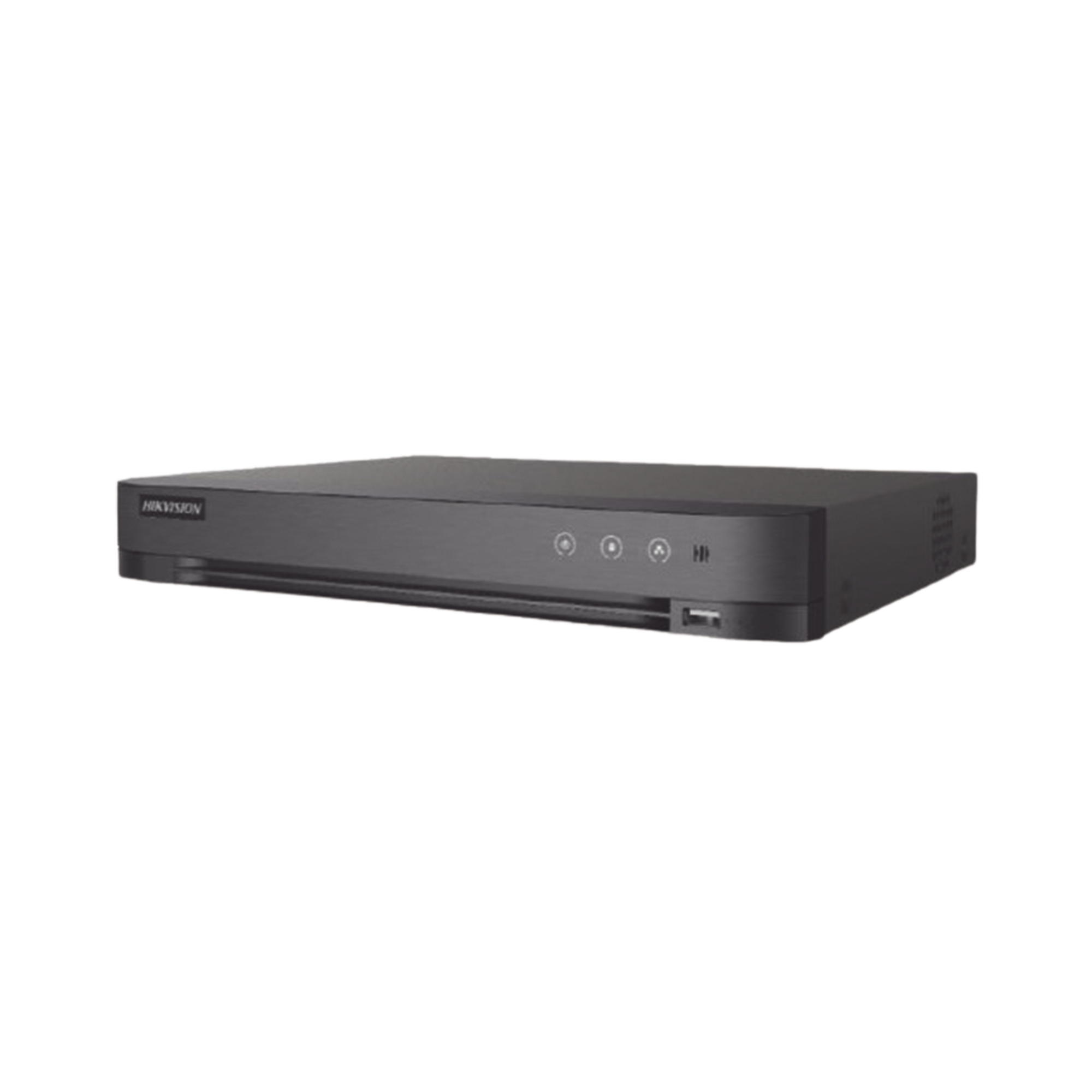 DVR 4 Canales TURBOHD + 4 Canales IP / 8 Megapixel (4K) / Audio de dos vías por Coaxitron / ACUSENSE / Reconocimiento Facial / 1 Bahía de Disco Duro / Salida de Video en Full HD / H.265+