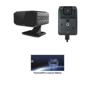 KIT Dashcam con sistema de control ADAS (asistencia de manejo) y Camara DMS con IA (JC170) / Multiples alarmas /Comunicación dos Vías / ideal para flotas vehiculares / Facil instalacio / Incluye licencia vitalicia plataforma TrackSolidPro