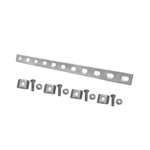 Kit 4 Para Unir Tramos de Charolas y Hacer Derivaciones es Ideal Para Utilizarse al Exterior o Zonas Húmedas (13 piezas)