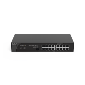 Switch no PoE, no administrable, con 16 puertos 10/100/1000 Mbps