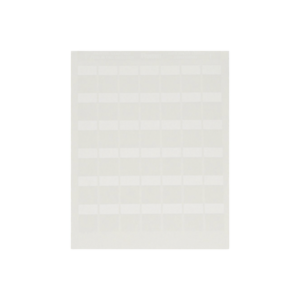 Hojas con 5000 Etiquetas Auto-laminadas para Impresora Láser/Inyección de Tinta, para Cables de 4.1 a 8.1 mm de Diámetro (10 - 6 AWG)