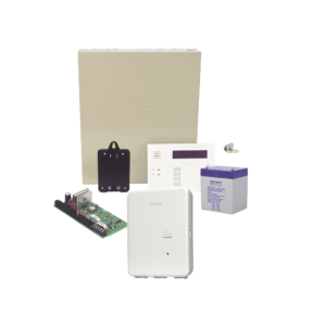 Panel de Alarma VISTA48 con Comunicador IPCOM, Baterí­a y Transformador