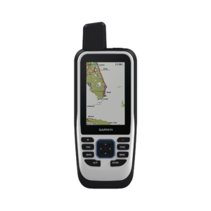 GPS portátil GPSMAP 86s con mapa base precargado, incluye baterí­a interna recargable.