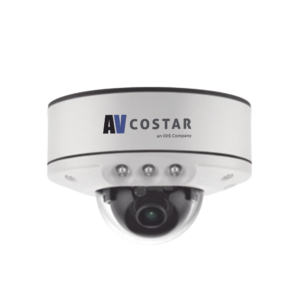 Domo IP Lente Fijo 2.8mm | Full HD | Montaje Empotrado | Exterior | 850 nm LEDs | 15M IR NightView  | H.265 | IK10 | 120 dB WDR | I/O Audio Y Alarma | Soporta MicroSD hasta 1TB | ONVIF | PoE | Cruce de lí­nea | Intrusión | Merodeo | NDAA