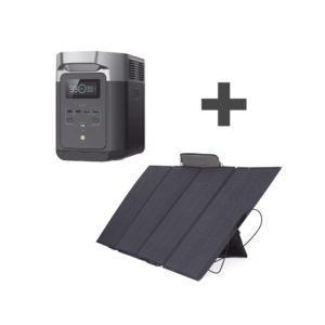 Kit de Estación de Energí­a Portátil 2048Wh + Panel Solar Flexible 400W