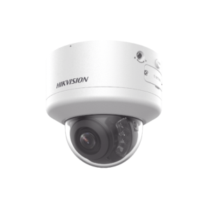 Domo IP 8 Megapixel (4K) / Lente Mot. 2.7 a 13.5 mm / 40 mts IR EXIR / Exterior IP66 / IK10 / DARKFIGHTER / Audio y Alarma I/O / PoE+ / ONVIF / Micro SD / 4 Analí­ticos: AcuSense, Deteccion Facial, Conteo de Personas por Cruce y Zona