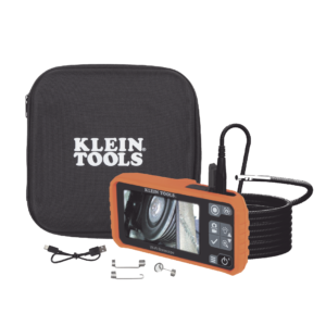 Dual Cámara Boroscopio Pro 5.5mm 720p USB-C/Wi-Fi, y LCD 4.3" a Color, Cuello de Cisne Blindado 10' (3m) con Imán y 6 LED´ss. Baterí­a Io-Li Recargable. Ideal en Industria Automotriz, Electricidad, HVAC, Plomerí­a