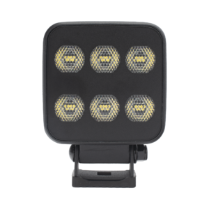 Luz de Trabajo Ultra brillante Cuadrada, 6 LED, 6552 Lúmenes, 12-24 Vcd