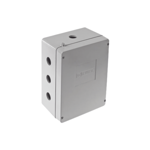 Caja de Unión de Aluminio con 5 salidas de 3/4" / 1 Izq_1 Der_3 Abajo.