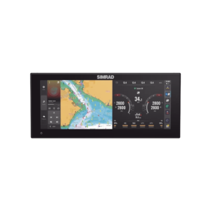 NSX 3012UW Pantalla de navegación de 12" touch screen multi-funcional para radar, fishfinder, y control automático de navegación.