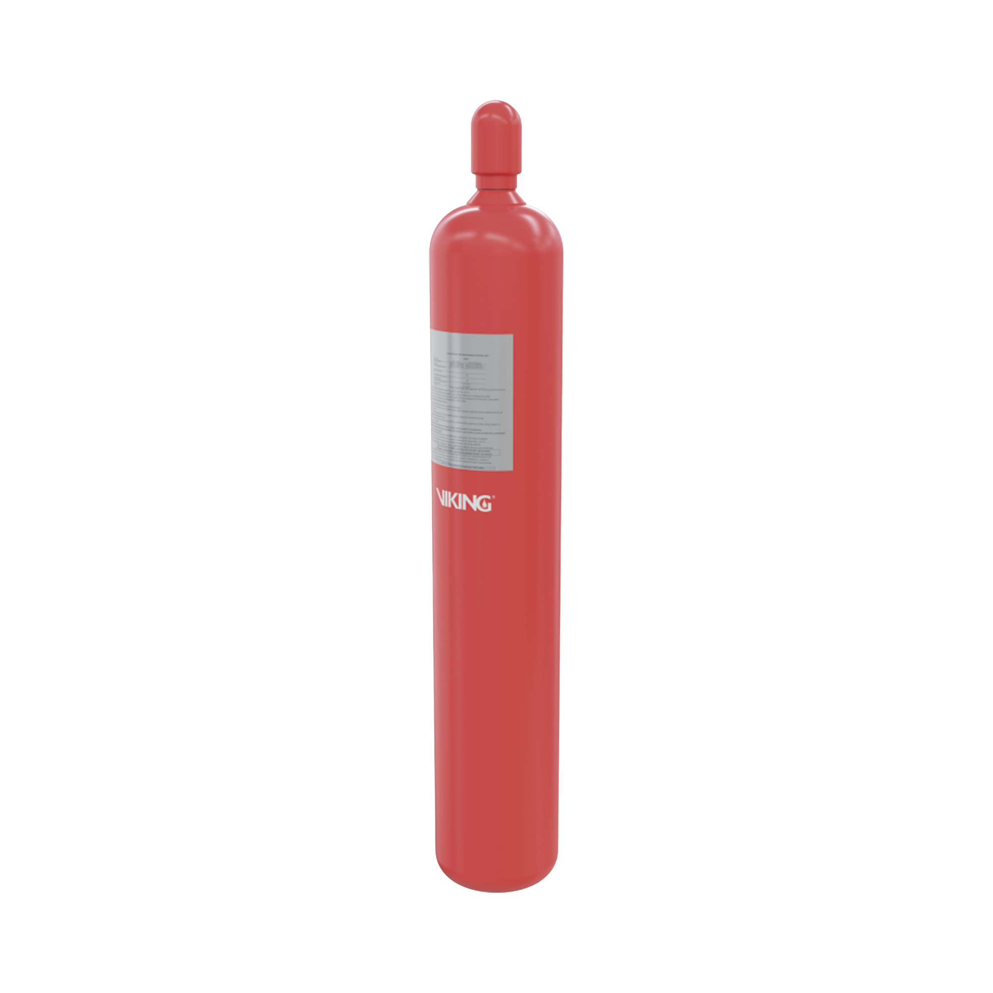 Cilindro de Agente Extintor de Gas Inerte Oxeo | Nitrógeno 80L 4351 PSI | Sistemas de Extinción Oxeo