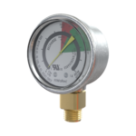 Manómetro de Contacto â?? Argón/Nitrógeno â?? 4351 PSI (300 bar) N.O â?? Baja presión