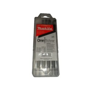 Juego de 5 Pzas. de Broca para Concreto con Punta de Carburo (3/16", 1/4", 5/16", 3/8" y 1/2")