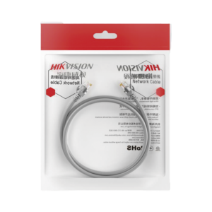 Cable de Parcheo (Patch Cord) / UTP / Cat. 6 (24 AWG) / 10 Metros / Color Gris / Ideal para PoE+ / Interior