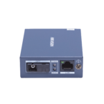 Convertidor Fibra óptica Monomodo (RX) / 1 Puerto SFP (SC) 100 Mbps / 1 Puerto RJ45 10/100 Mbps / HASTA 20 KM / Plug and Play