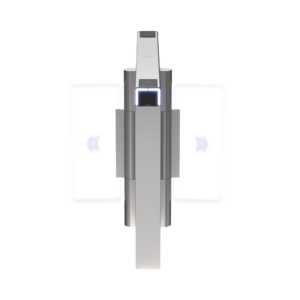 Torniquete Swing Central PREMIUM para Ampliar Carriles / Iluminación LED / Carril de 90 cms / Requiere Torniquetes Izquierdo y Derecho