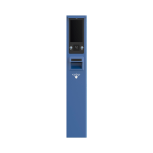 Estación de Entrada de Tickets / Pantalla LCD 10.1 Pulgadas 1080P / Lector de Tarjetas IC y CPU / Impresión Térmica / Protocolo TCP/IP / IP54 / Sistema Operativo Linux Embebido
