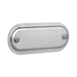 Tapa de Aluminio con Empaque para Caja Condulet de  2".