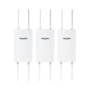 Kit de 3 Puntos de Acceso WiFi 6 y PTMP Omnidireccional, Doble Banda Simultanea en 2.4 y 5 GHz, Hasta 300 m de Cobertura WiFi, Hasta 2.976 Gbps, Hasta 256 Usuarios Concurrentes, Administración en Nube Gratis con INSIGHTS