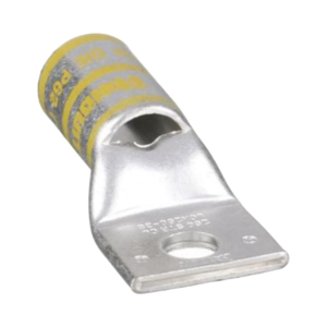 Zapata de compresión LCA250-38-X para cal. 250Kcm, Barreno para tornillo prisionero de 3/8, 10 Pz