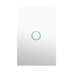 (ZWAVE) Interruptor On/Off panel táctil touch inalámbrico Zwave Plus 1 boton. No requiere cable neutro, Compatible con Hubitat HC8, ílula  M2M, otros