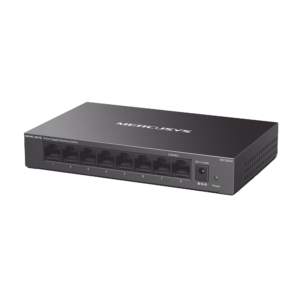 Switch NO Administrable / Para escritorio / Carcasa de Metal / 8 puertos 10/100/1000 Mbps / Diseño Compacto / Plug and Play