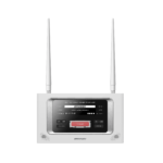 (HikFire) Panel de Control de Incendio (Gateway LoRa) / Comunicación hasta 2 km / Encriptación de Seguridad AES128 / Gestión de 128 Dispositivos Inalámbricos / Pantalla LCD / Instalación Simplificada