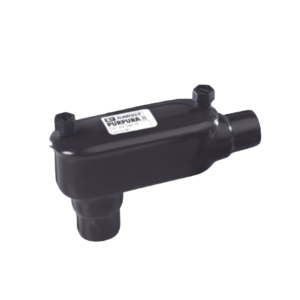 Caja Ovalada tipo LB con Recubrimiento Exterior de PVC de 1" (25.4 mm).