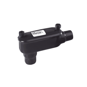 Caja Ovalada tipo LB con Recubrimiento Exterior de PVC de 1 1/4" (31.8 mm).