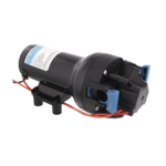 Bomba controlada por presión Par Max 6 para trabajo pesado a 24 Vcd, caudal de 6 GPM, presión máxima 40 psi, para manguera de entrada con orificio de 38 mm (1Â½"), manguera de descarga con orificio de 25 mm (1")