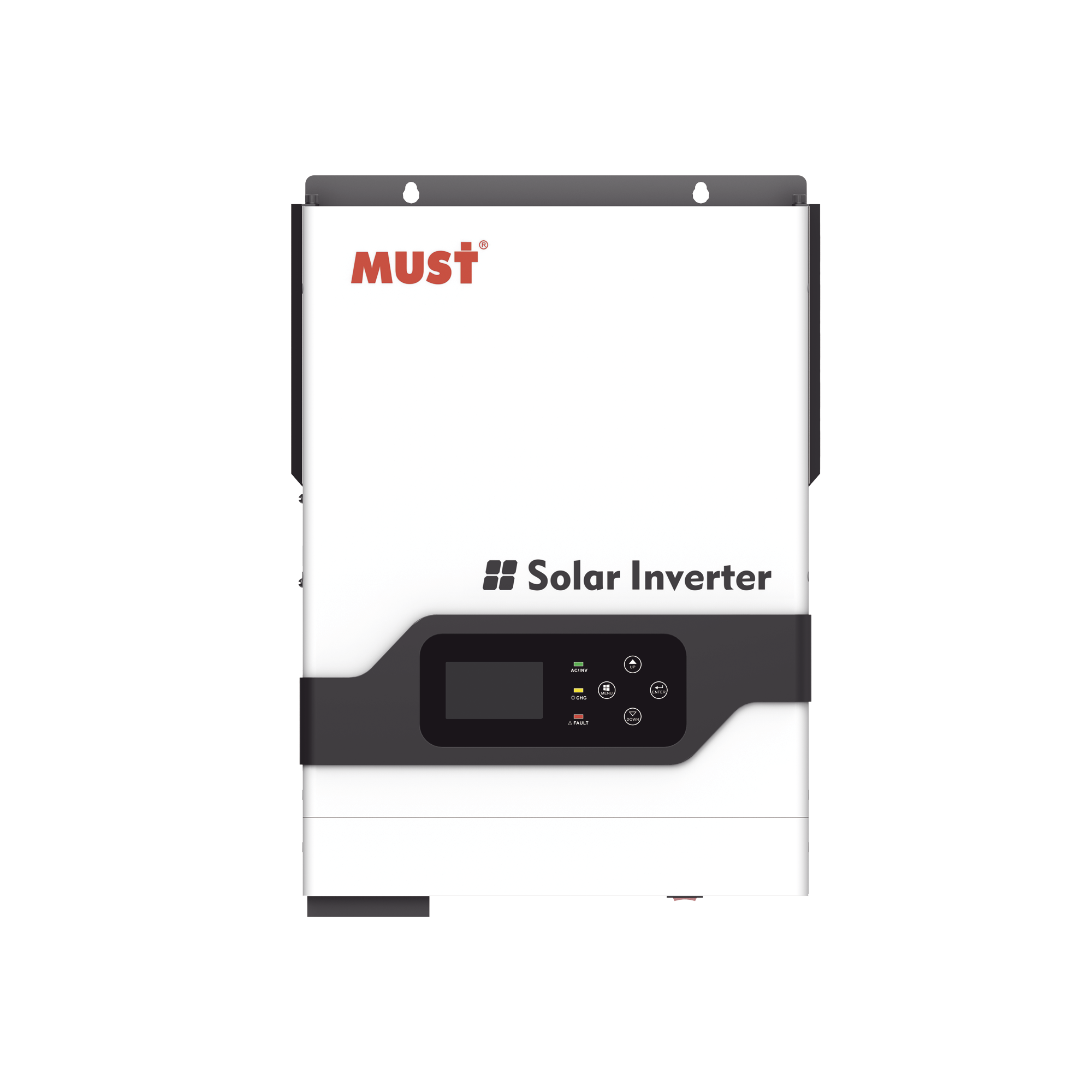 Inversor / Cargador de 2 KW para Sistemas Tipo Isla a 24Vcd / 120Vca, Onda Sinusoidal Pura con Controlador MPPT