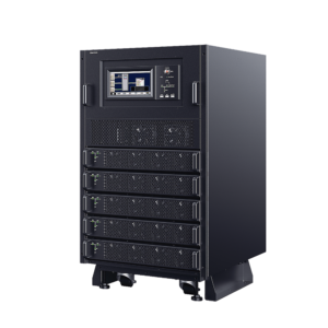 UPS Modular Trifásico Escalable de 40 kVA/40 kW, Topologí­a Online Doble Conversión, Voltaje de 208/220 Vca de L-L, Respaldo de 4 Minutos al 100% de Carga, Incluye Módulo y Banco de Baterí­as