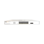Switch Administrable PoE  / 16 puertos PoE af/at Gigabit /  2 x SFP Gigabit / Administración Cloud Gratuita / Presupuesto 240 W