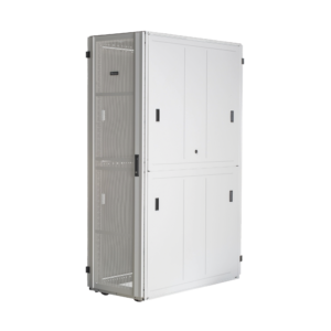 Gabinete FlexFusion™ XGL (Light) para Centros de Datos, 42 UR, 600 mm de Ancho, 1200 mm de Profundidad, Fabricado en Acero, Color Blanco