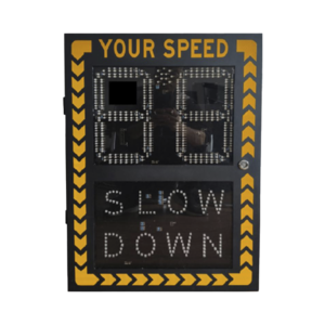 Radar Medidor de Velocidad de 2 Dí­gitos  / Puerto de Red/ Detección de Exceso de Velocidad / Rango de 2 a 99 km/h