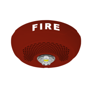 BOC C/LAMP ESTROBOSCOPICA tipo LED MONT EN TECHO CLR ROJO