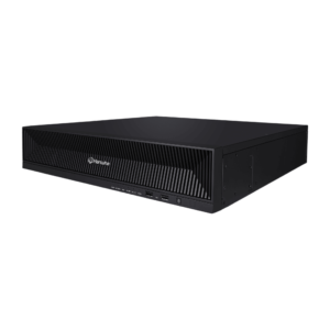 NVR de 16 canales / 32MP / Hasta 4 Discos Duros / Switch PoE+ 16 puertos / Wisenet P2P / H.265 & WiseStream