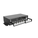 Switch PoE conexión RJ45 compatible con soluciones móviles.
