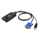 Cable Adaptador | KVM VGA USB | Resolución 1600x1200 | 40m | Emulación de teclado y mouse