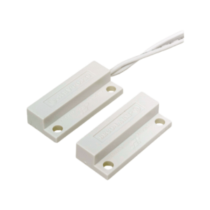 Contactos Magnéticos de Montaje Superficial / Miniatura / Lazo Cerrado / Gap 3/4" / Cables Laterales / Blanco o Café / Alta Resistencia